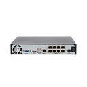 NVR 8 CANALES IP POE 5MP H.265 1 SATA MARCA MOTOROLA