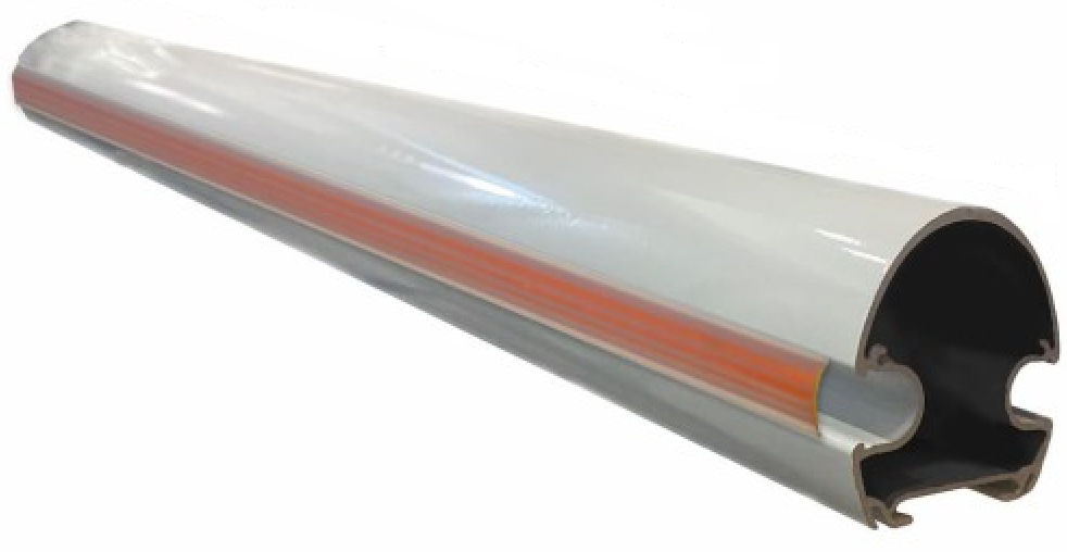 Mástil Tubular Semieliptico L= 4000 mm