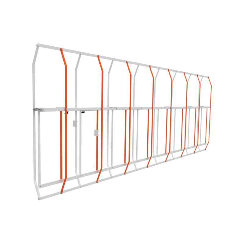 Rastrillera de altura completa para GT4(1.7 mts)