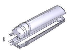 [88001-0144] Base plástica frontal AXO 3/4